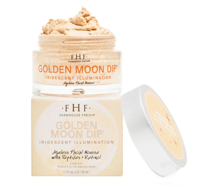 Golden Moon Dip Illumination Mousse with Retinol + Wrinkle-Targeting Peptides