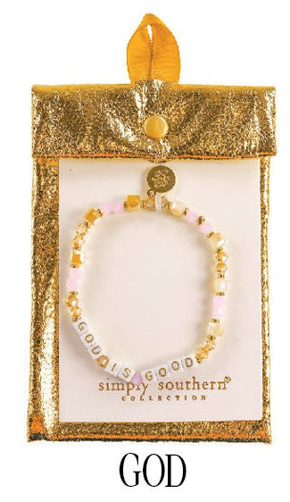 SS Sweet Message Bead Bracelet - God Is Good Simply Southern Jewelry JWL-BRAC-SMP_7