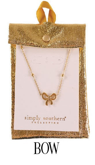 SS Dainty Necklace - Bow Simply Southern Jewelry JWL-NCK-DAINTY_e1199854-7142-490e-b2ef-24b9bfce8da8