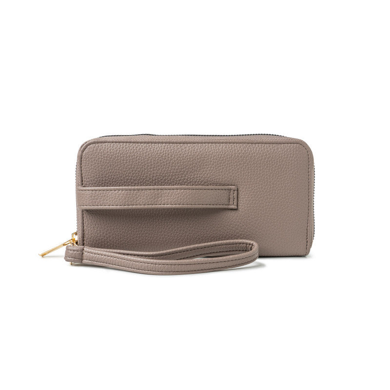 Kedzie Eclipse Zip-Around Clutch - Grey DM Merchandising Bags KDZECL-U24_12__57014