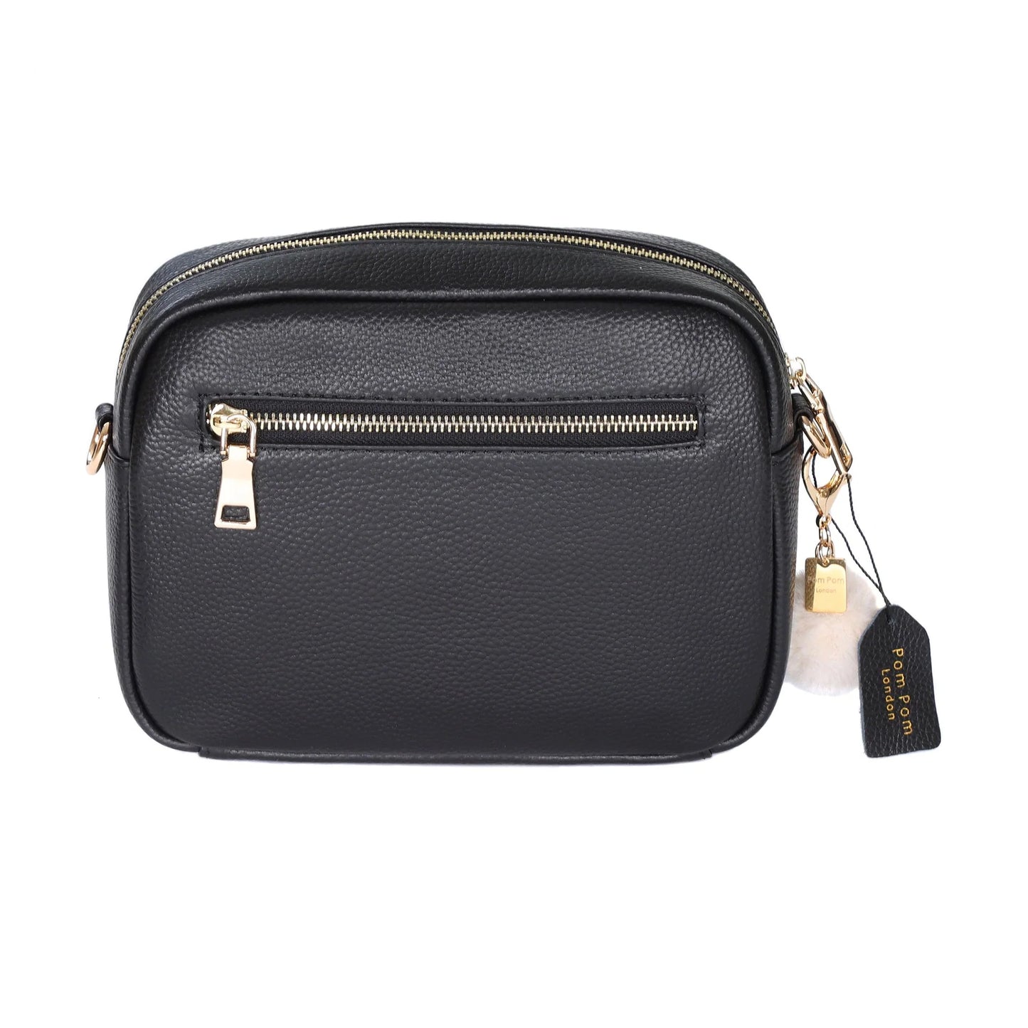 Mayfair Plus Bag Black & Accessories - 2 Free Straps Pom Pom London Bags MayfairPlusBlack04_1800x1800_e8cc9437-e140-4d7d-9795-3690792e455e