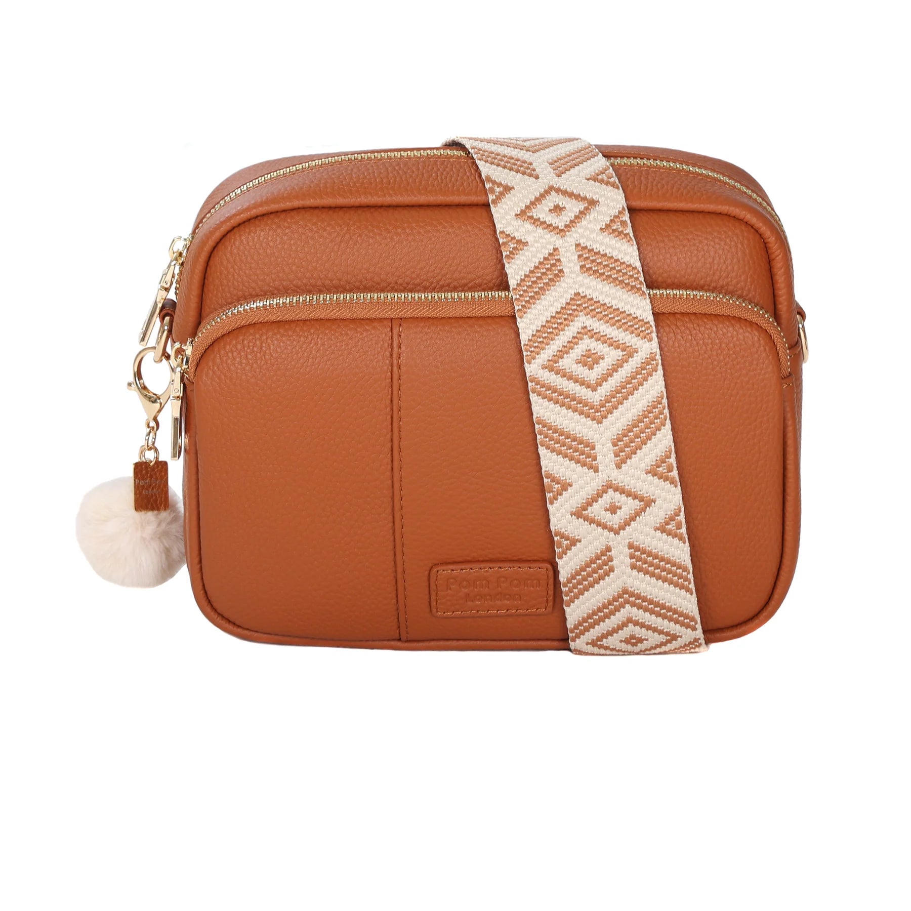 Mayfair Plus Bag Tan & Accessories - 2 Free Straps Pom Pom London Bags MayfairPlusTan02_1800x1800_86201481-5501-4281-bd76-52895a18d463