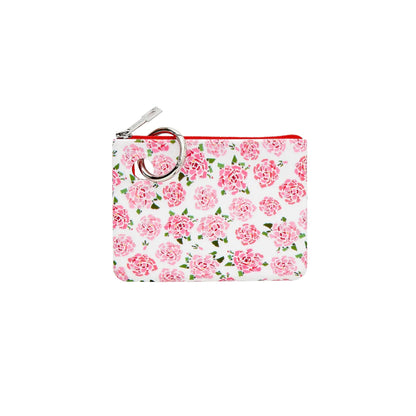 Mini Silicone Pouch - Fifty States Pink