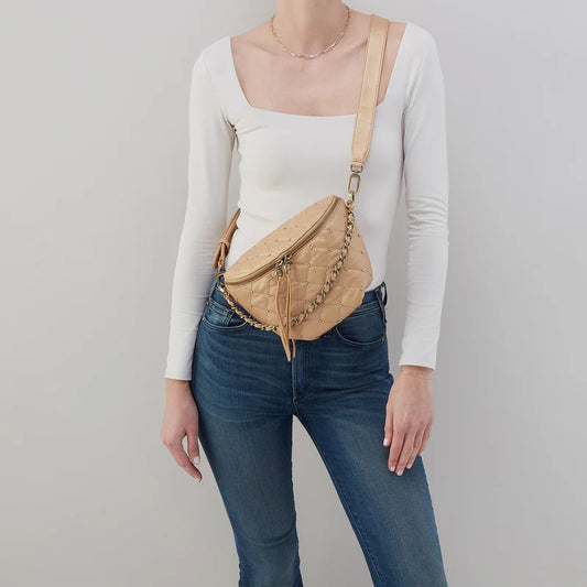 Miri Belt Bag - Dusty Gold Hobo Bags NV-22743DGLD_02