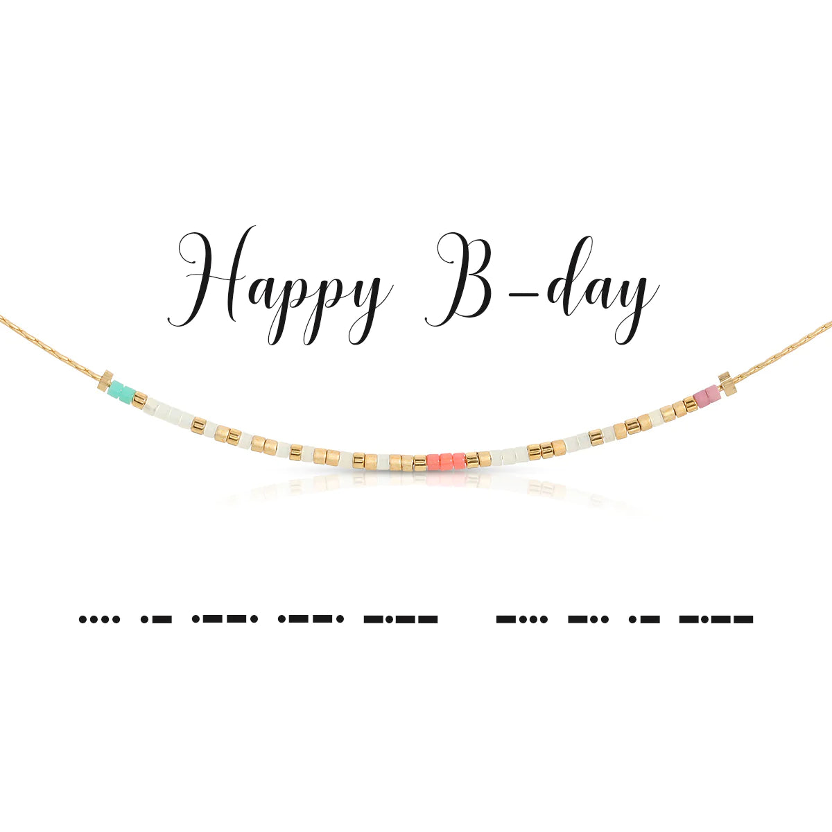 Happy B' Day Necklace