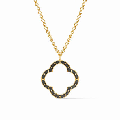 SoHo Statement Pendant Julie Vos Jewelry Necklace_SoHoStatementPendant_MixedMetal_Gold_FR