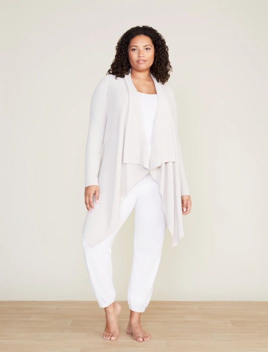 CozyChic Ultra Lite® Hi/lo Cardi - Fog Gray