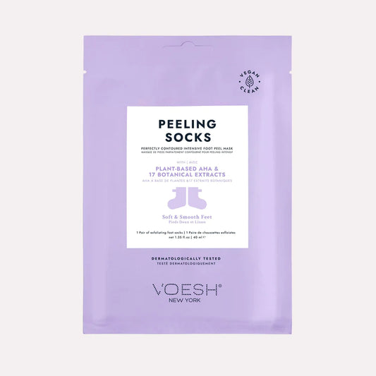 Exfoliating Peeing Socks Duo Pack - Lavender