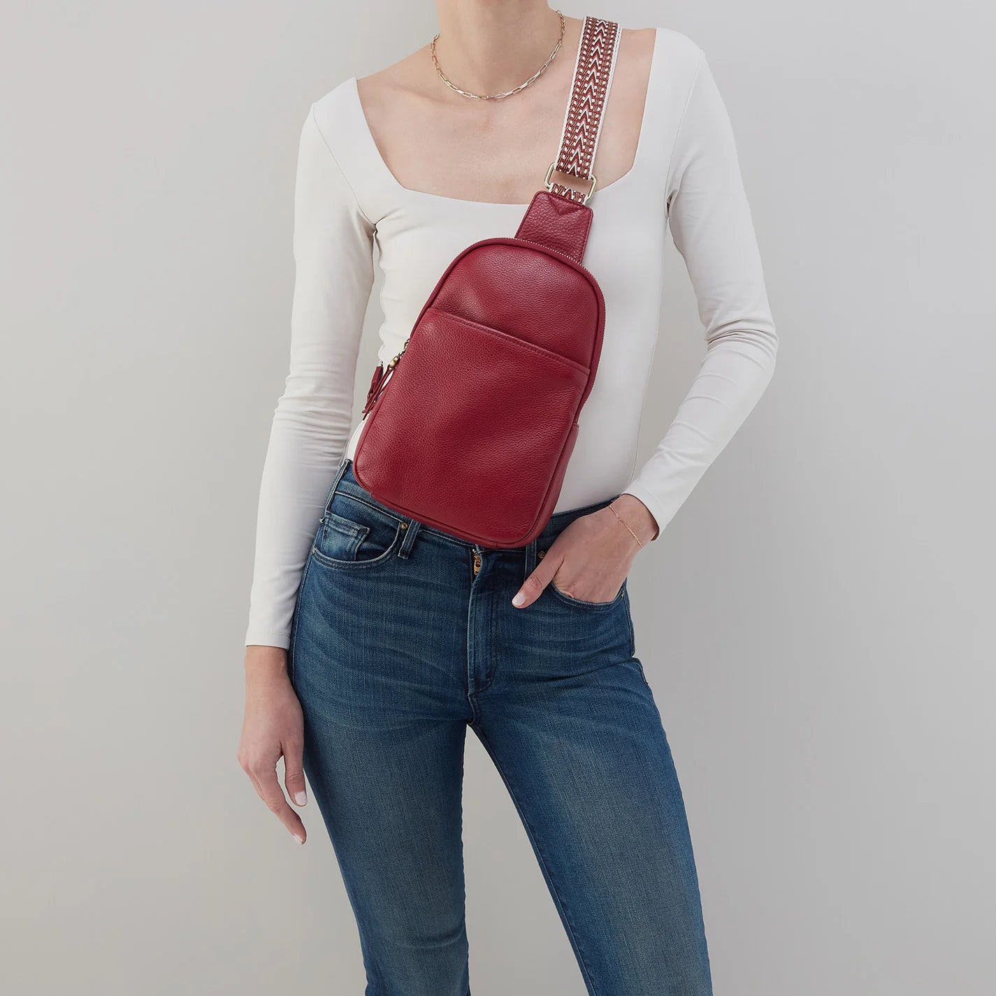 Cass Sling - Wine Hobo Bags PN-82453WINE_02