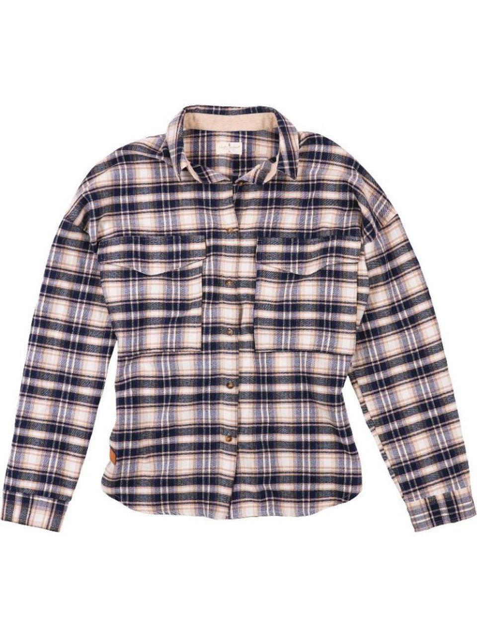 SS Shacket - Navy Plaid Simply Southern Womens Apparel PP-0224-SHKT-PLD-NAVY-768x1024__91500