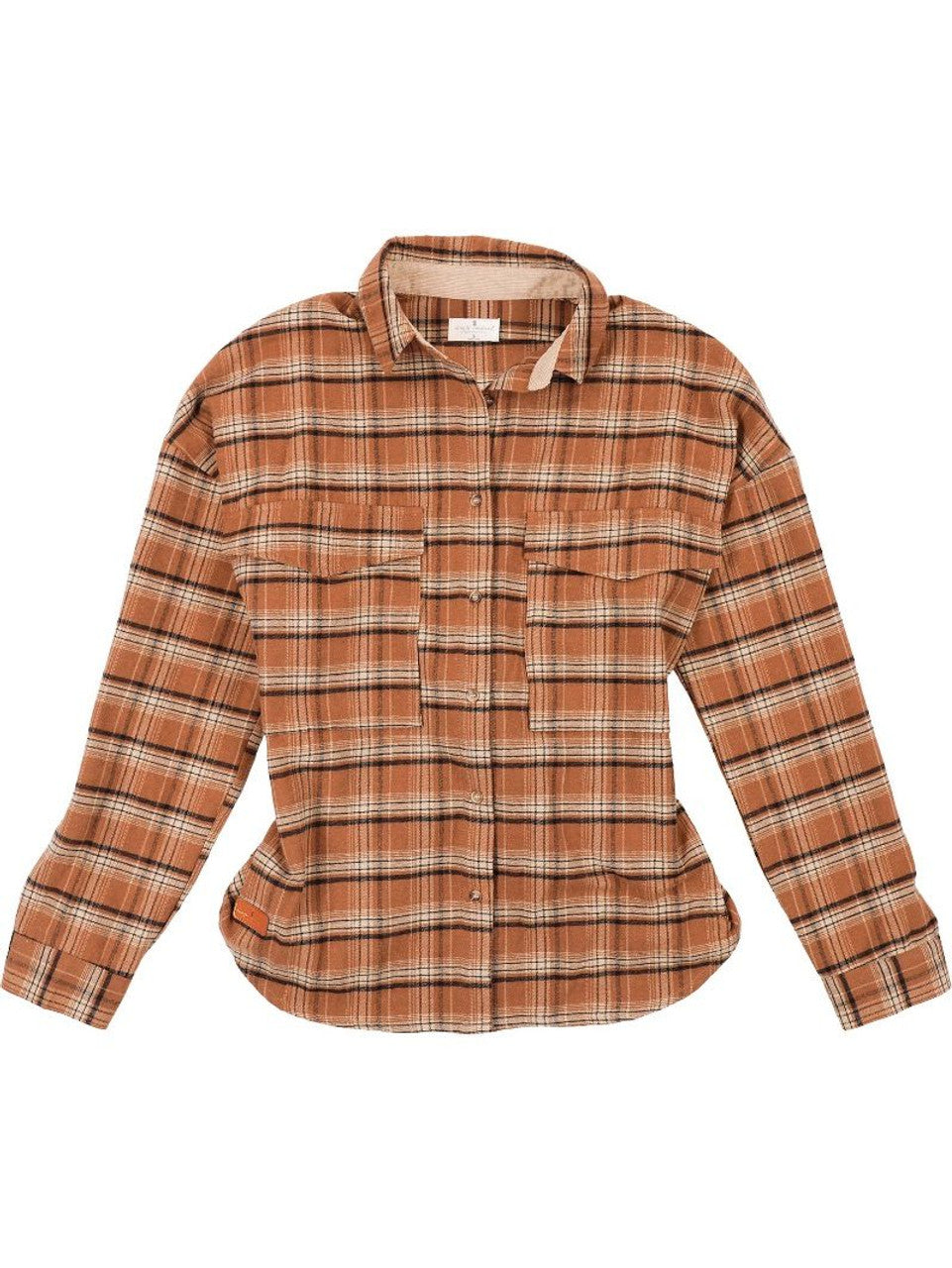 SS Shacket - Tan Plaid Simply Southern Womens Apparel PP-0224-SHKT-PLD-TAN-1__71290