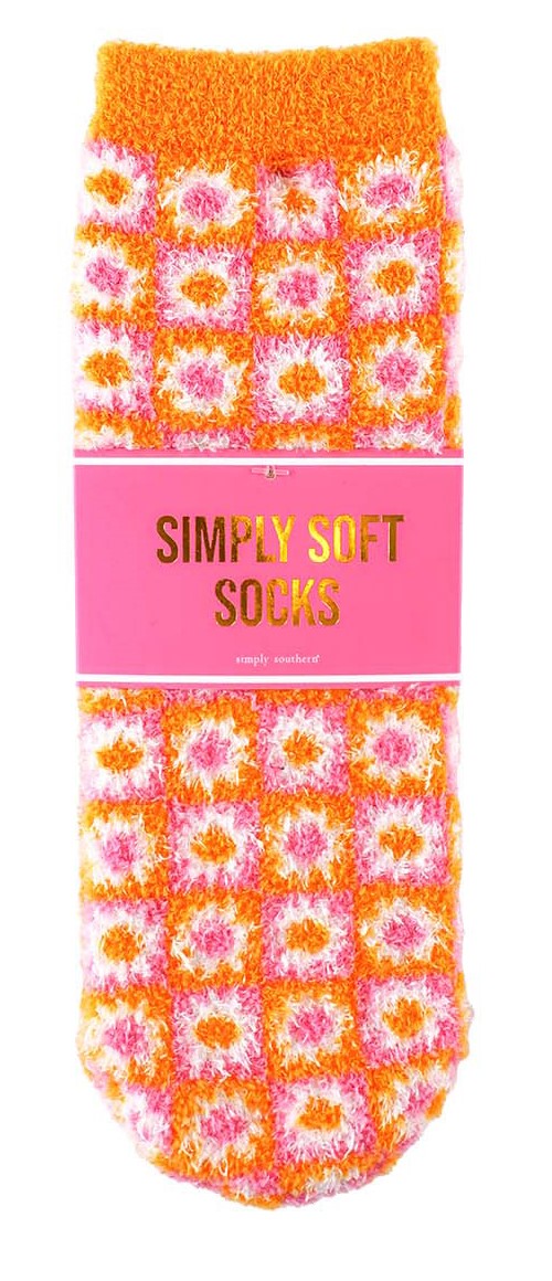 SS Soft Sock - Floral Simply Southern Footwear PP-0224-SOCK-SMPSFT-W-NAMES_1