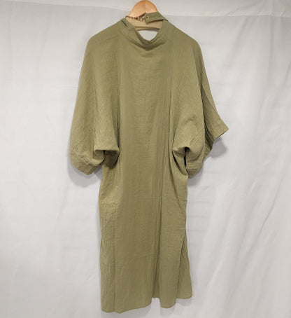 Organic Cotton Retreat Gown - Olive