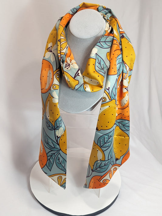 Neck Scarf- Citrus Fruits