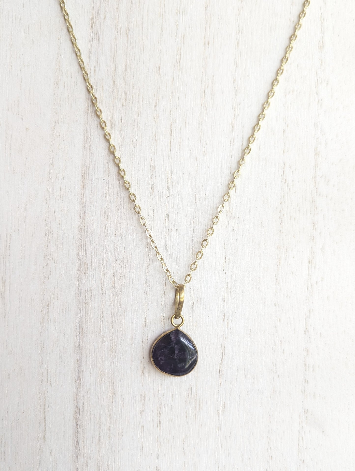 Precious Black Sky Stone Necklace Anju Jewelry PXL_20230727_211603219