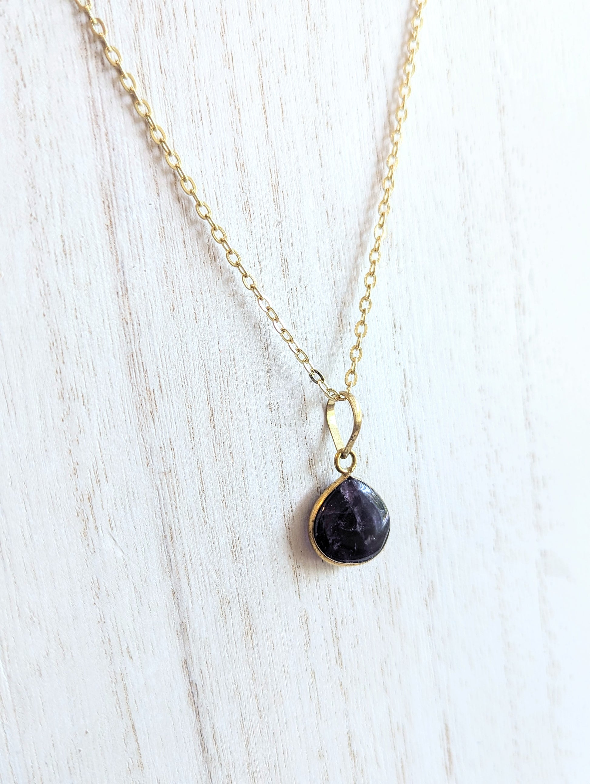 Precious Black Sky Stone Necklace Anju Jewelry PXL_20230727_211627975_2