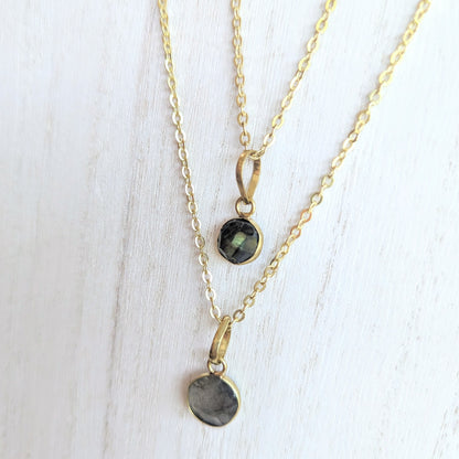 Precious Labradorite Stone Necklace