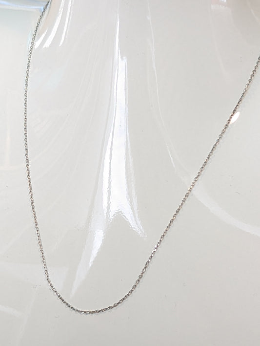 Silver Chain - 16" Necklace The Painted Cottage JEWELRY PXL_20250327_201131405.PORTRAIT.ORIGINAL