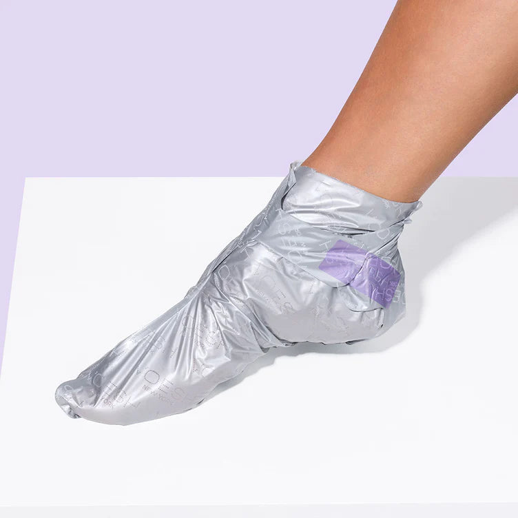 Exfoliating Peeing Socks Duo Pack - Lavender