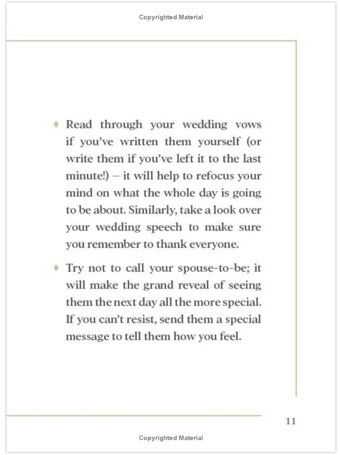 Wedding Tips for Grooms