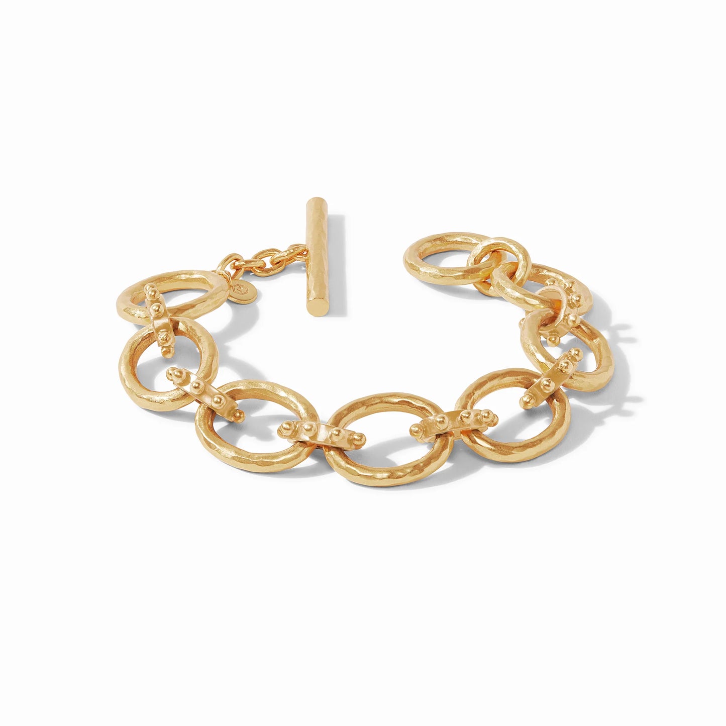 SOHO DEMI LINK BRACELET GOLD Julie Vos Jewelry SoHo_Demi_Link_Bracelet_Gold_A_Centered