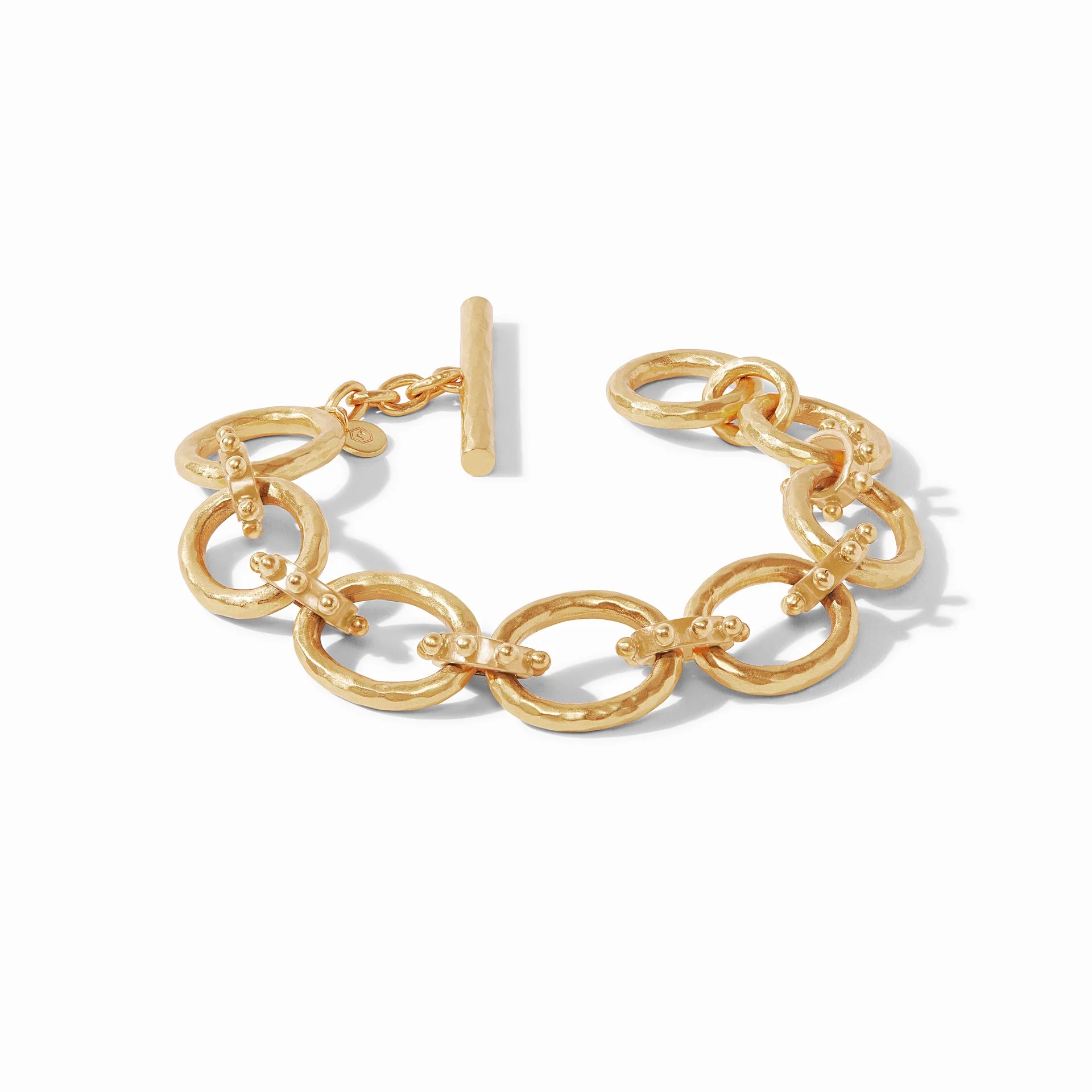 SOHO DEMI LINK BRACELET GOLD Julie Vos Jewelry SoHo_Demi_Link_Bracelet_Gold_A_Centered