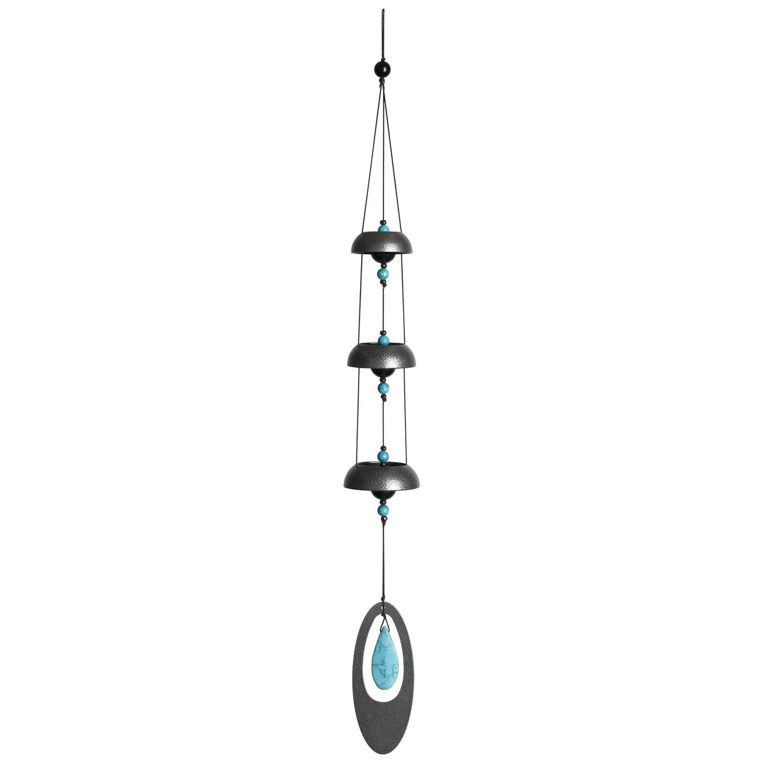 Woodstock Temple Bells® - Turquoise Woodstock Chimes Home TB3TQ-full_9906419c-d4aa-4a02-8a1c-7db767667908