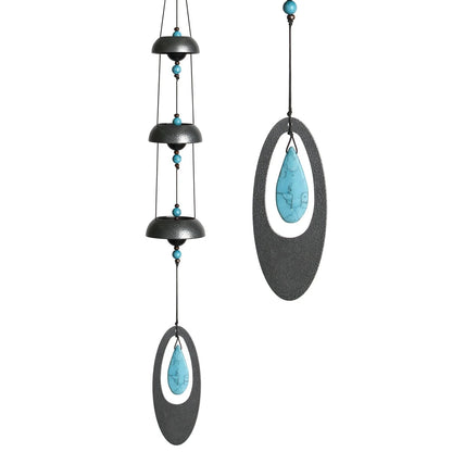 Woodstock Temple Bells® - Turquoise Woodstock Chimes Home TB3TQ-main_cd64f8a9-32ec-4846-a9af-dca7753472f3