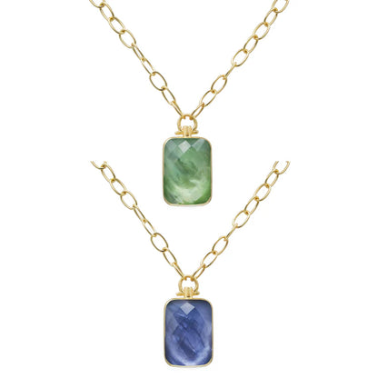 Fleur Pendant Necklace - Green Amethyst/Tanzanite Marcia Moran Jewelry Untitled-3_750x_b86e4ca5-887c-41a2-ae6a-856d4eb99a73