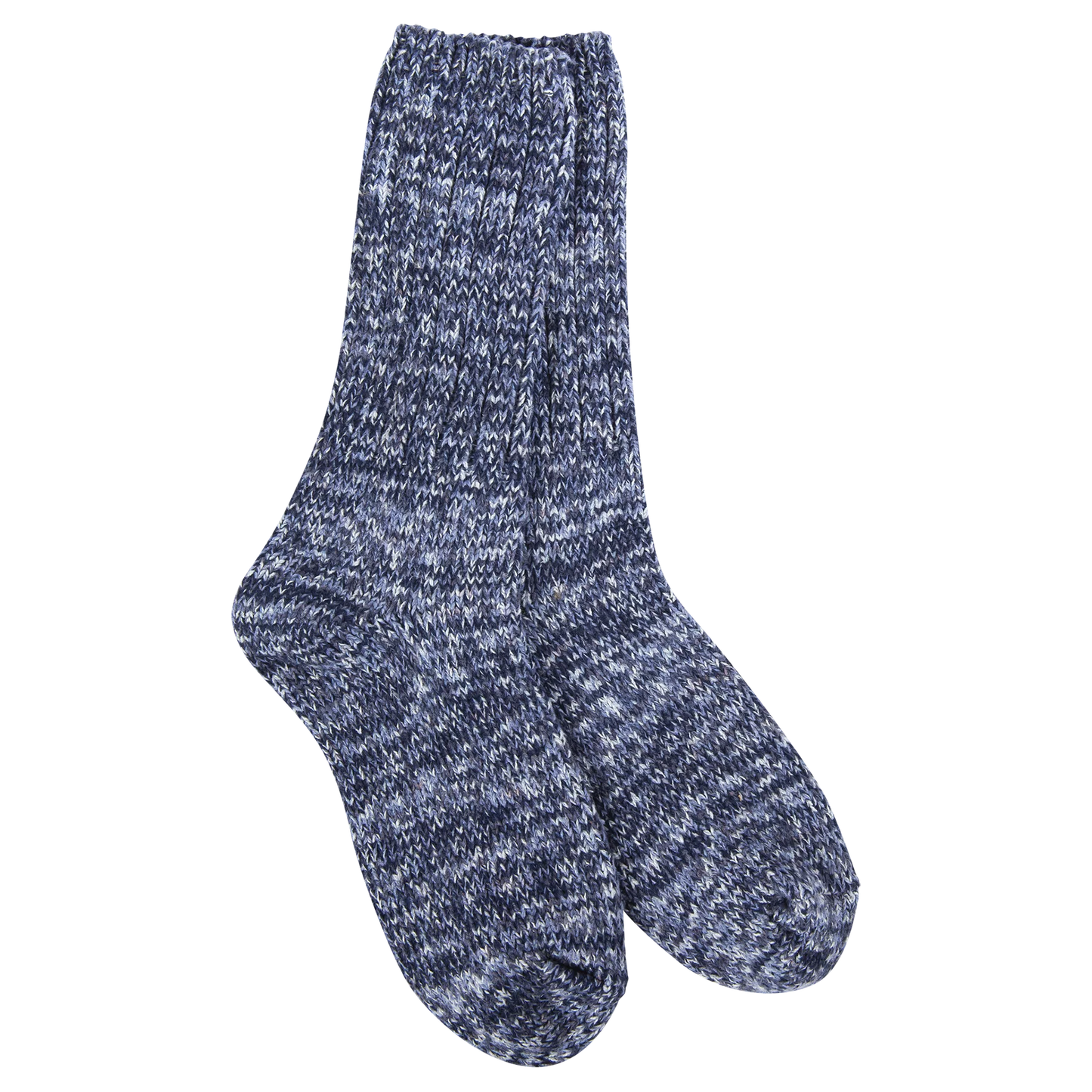 Ragg Crew Sock - Denim CRESCENT SOCK CO Footwear WRAGGCRW_470_Denim