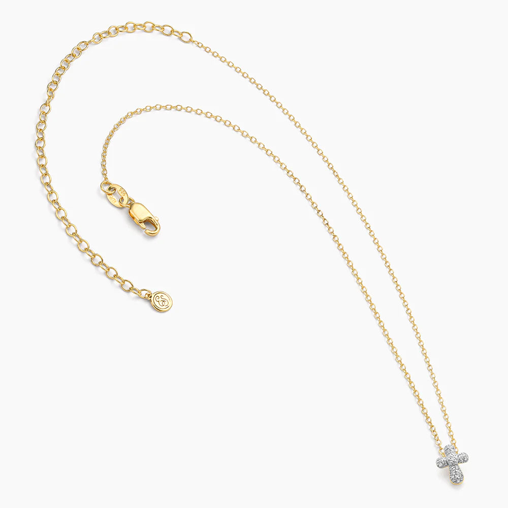 CROSS NECKLACE 14kt Gold Plated