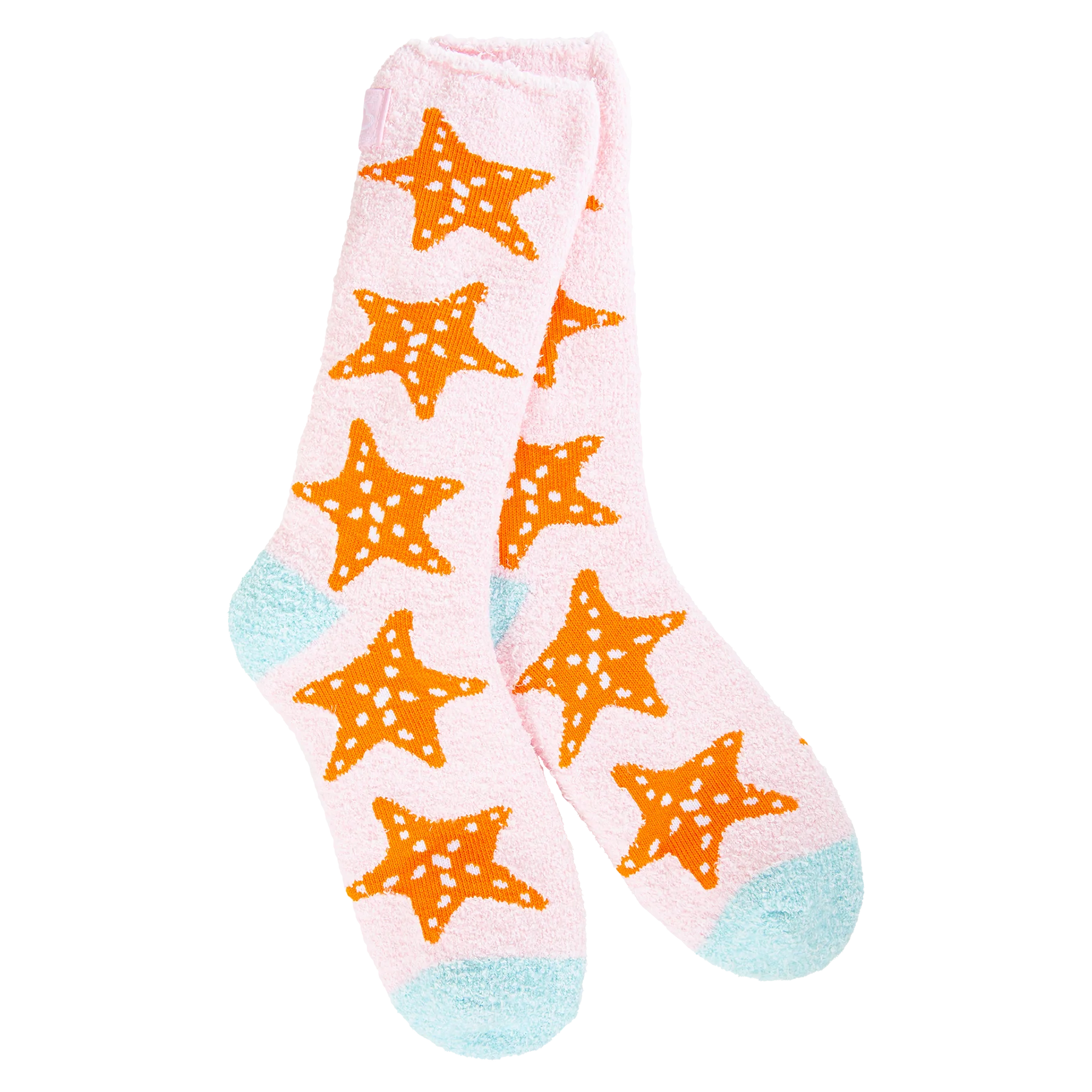 Holiday Spring Cozy Crew - Starfish CRESCENT SOCK CO Footwear WSCZCRW_311_StarFish