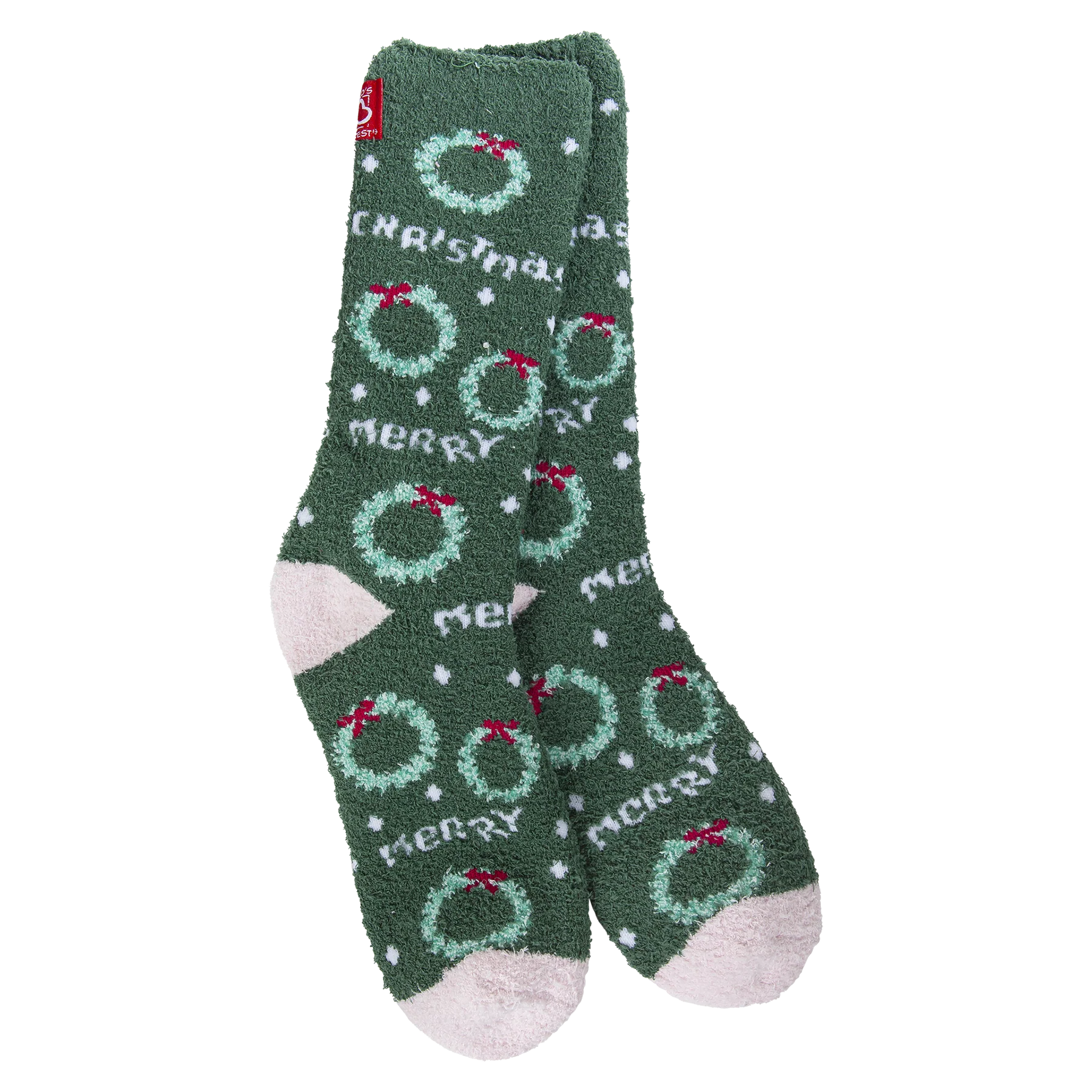 Holiday Cozy Crew - Merry Christmas CRESCENT SOCK CO Holiday WSCZCRW_335_MerryChristmas