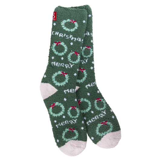 Holiday Cozy Crew - Merry Christmas CRESCENT SOCK CO Holiday WSCZCRW_335_MerryChristmas