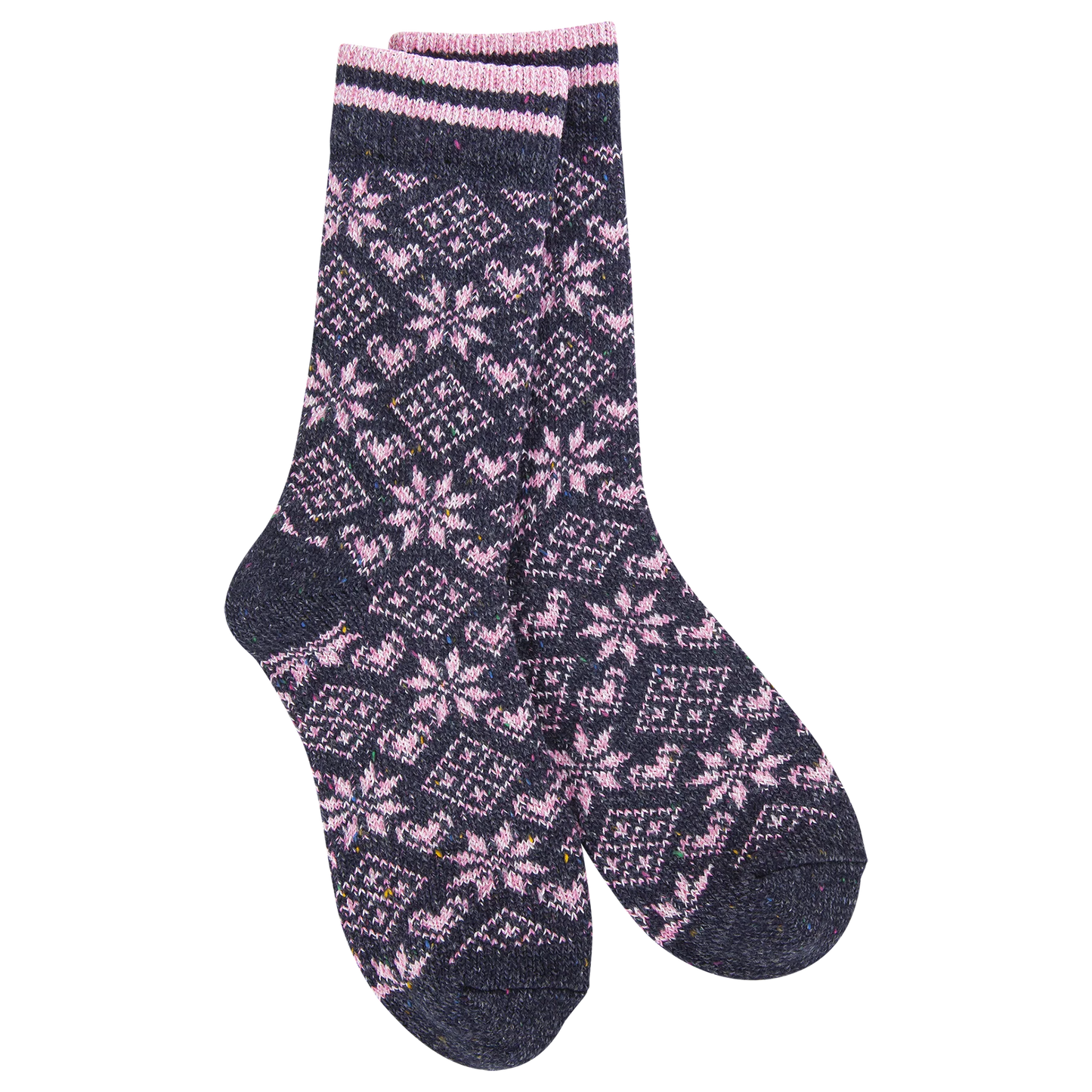 Diamond Denim Holiday Confetti Crew Sock CRESCENT SOCK CO Footwear WSHCNCRW_780_DiamondDenim