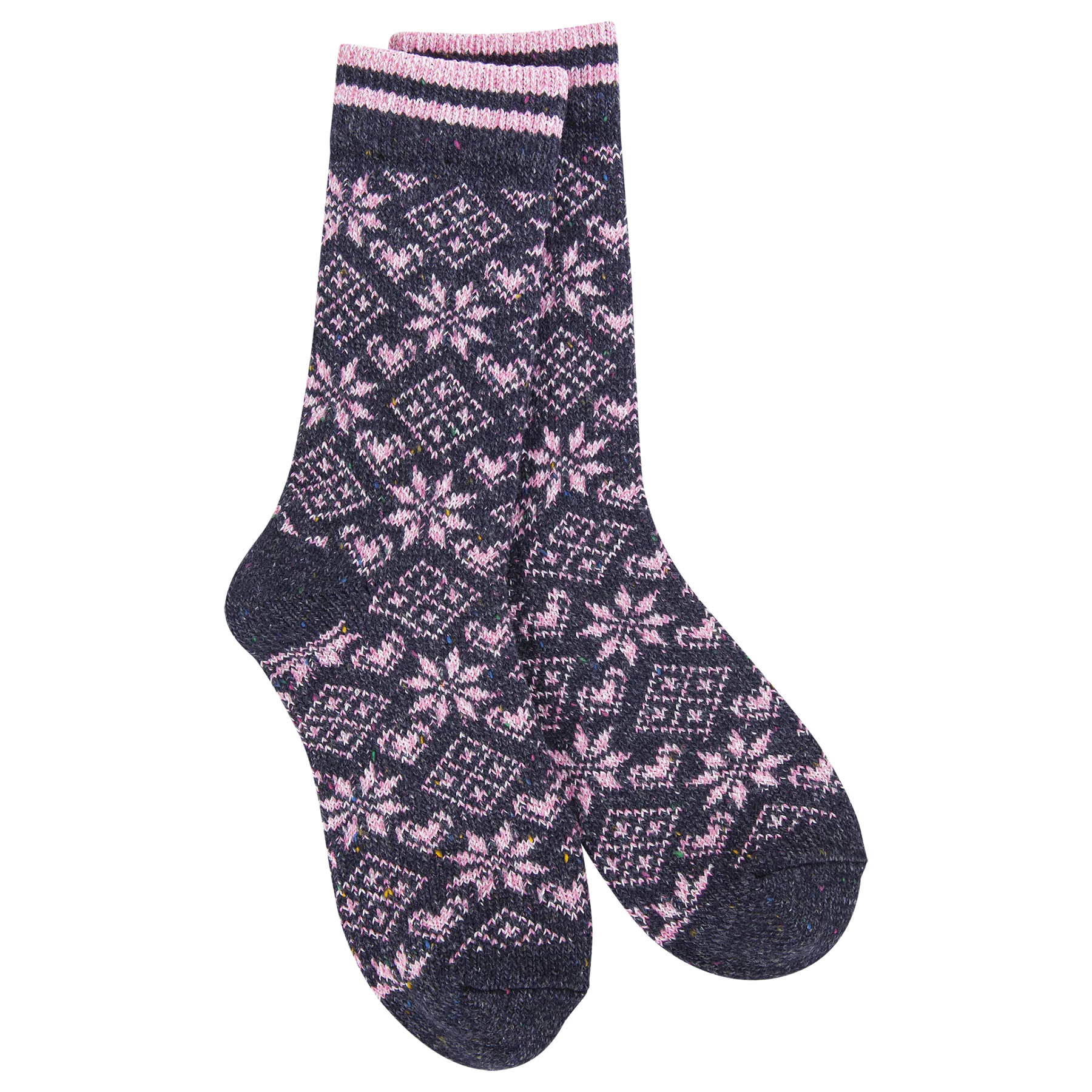 Diamond Denim Holiday Confetti Crew Sock CRESCENT SOCK CO Footwear WSHCNCRW_780_DiamondDenim