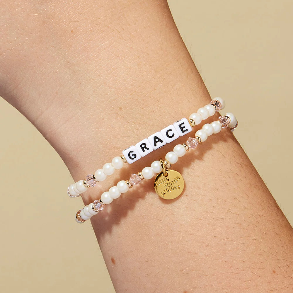 Grace Bead Pattern: Air Spun Little Words Project Jewelry WebWrist-NBS-Grace