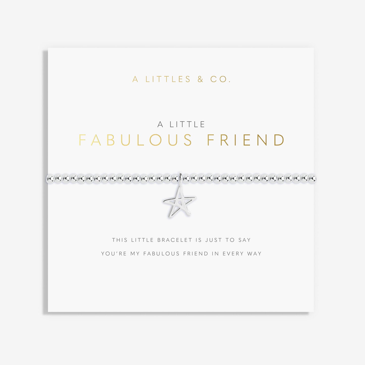 A Little 'Fabulous Friend' Bracelet Katie Loxton Jewelry alc2286