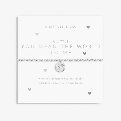 A Little 'You Mean The World To Me' Bracelet Katie Loxton Jewelry alc7016_c1