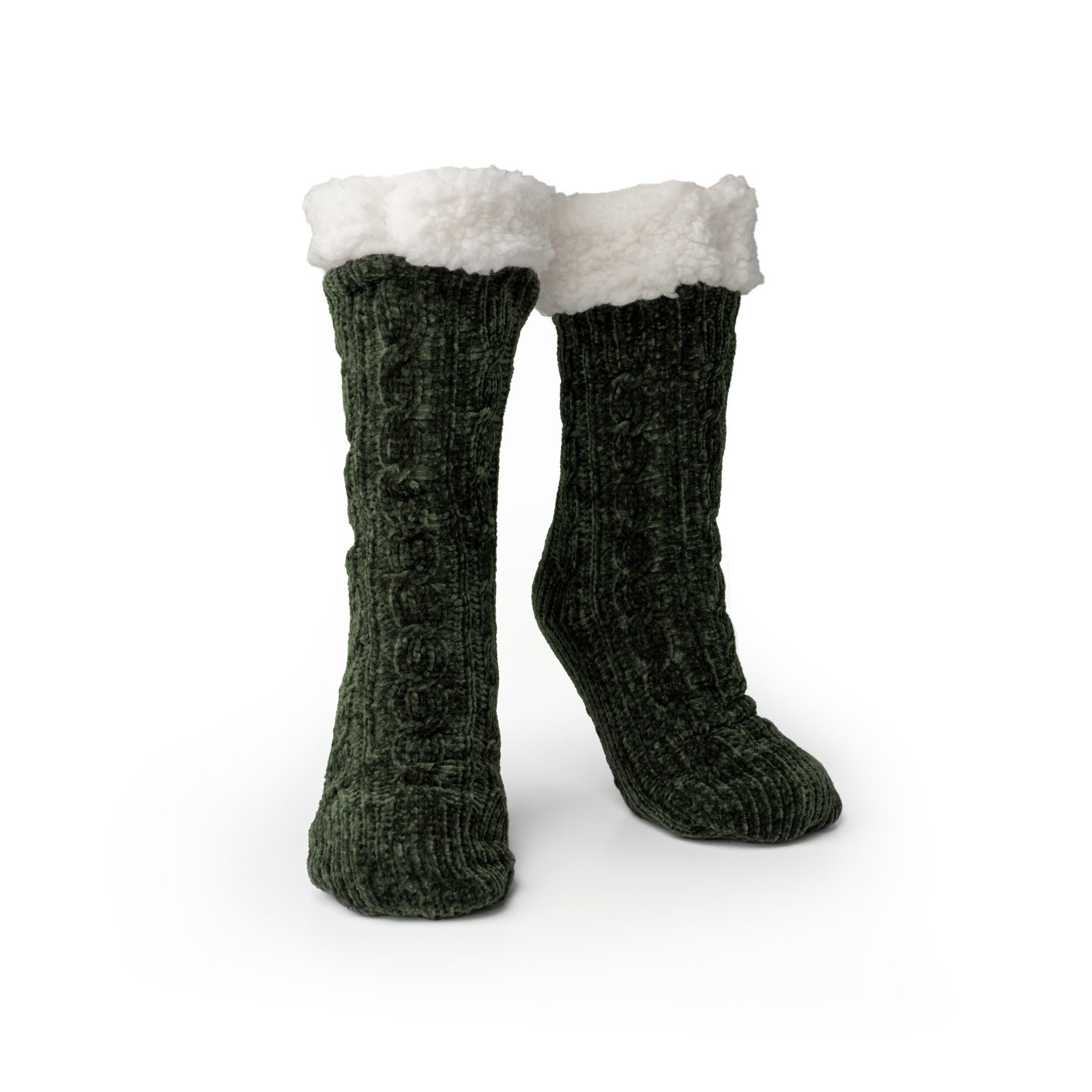 Slipper Socks - Green DM Merchandising Footwear bkbbts2-u24_04