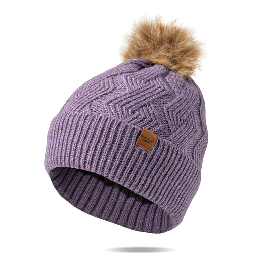 Mainstay Pom Hat - Purple