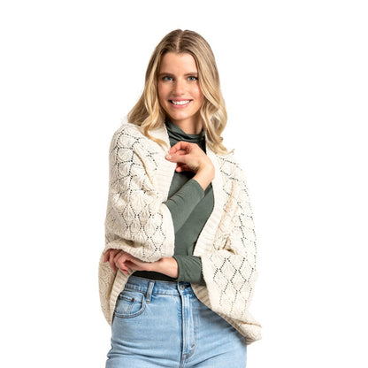 Willow Convertible Shrug - Oat DM Merchandising Womens Apparel bkwcs-u24_05