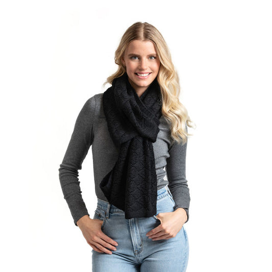 Willow Convertible Shrug - Black DM Merchandising Womens Apparel bkwcs-u24_10