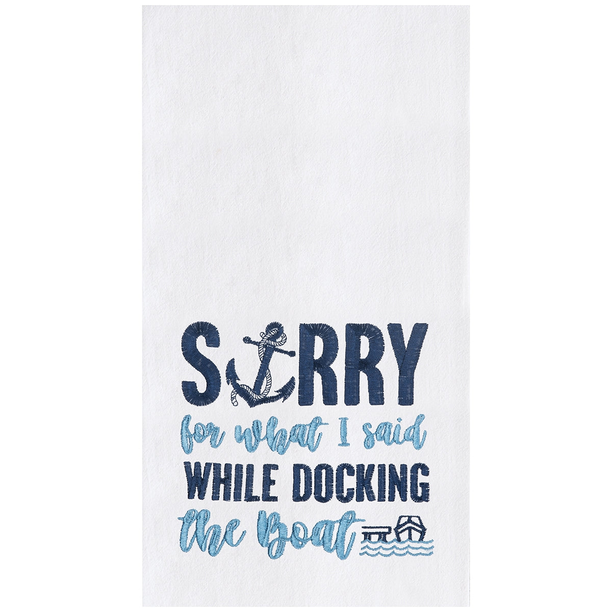 Docking The Boat Towel
