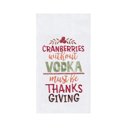 Cranberries without Vodka Towel