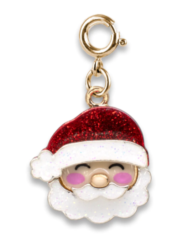 Gold Glitter Santa Charm CHARM IT! Jewelry charm-it-gold-glitter-santa-charm