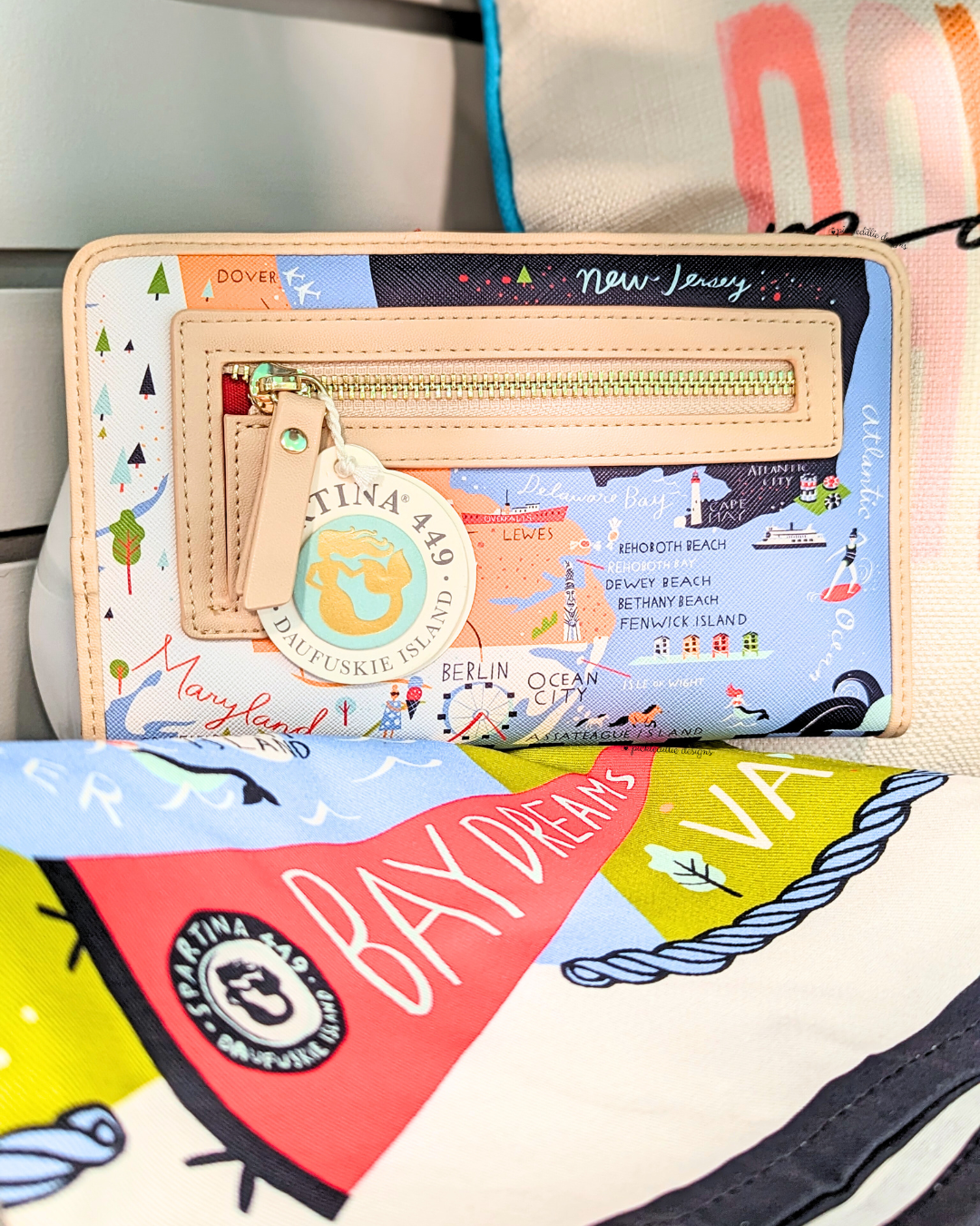 Spartina 449 Florida Clear Beach Tote | The Paper Store