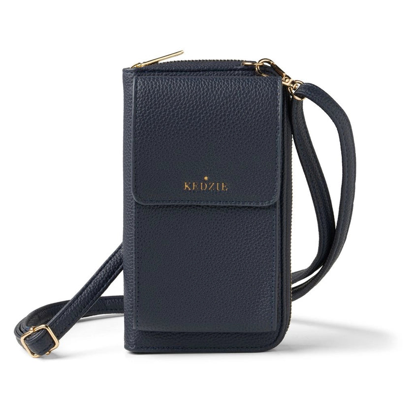 Kedzie Eclipse Smartphone Crossbody - Navy DM Merchandising Bags d044ba37464251b0adfe3538c7e64b79502858d561f9c425e0134bb490128216