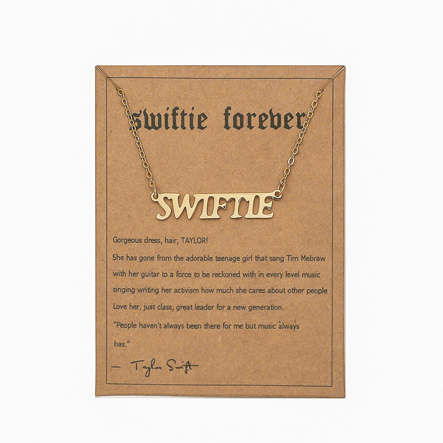 Taylor Swift Necklace - Swiftie Little Trendy Jewelry dbf6e963eadc0b137af93aa2c34d4b2f41cea53becd6e2730e5d31191cec7589