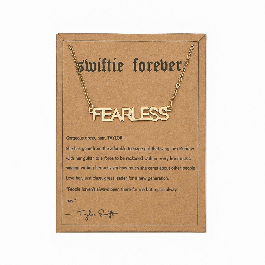 Taylor Swift Necklace - Fearless Little Trendy Jewelry ecd6f41611956d08ee21e65874bc8ffcc8855025acb39846420fe4f403ebd1ff